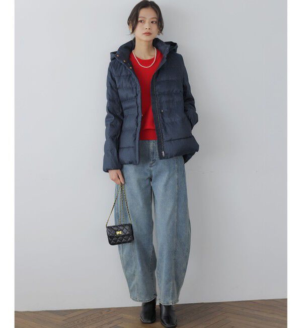 組曲「【加藤ローサさん着用】ライトデニムカーブパンツ」|デニム|