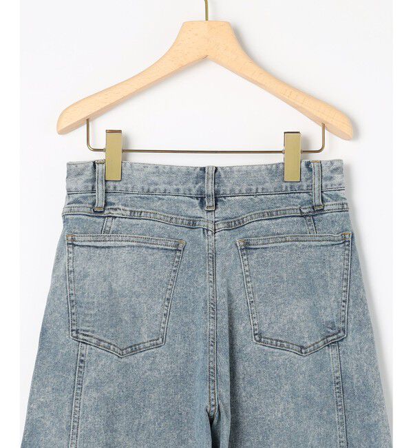 組曲「【加藤ローサさん着用】ライトデニムカーブパンツ」|デニム|