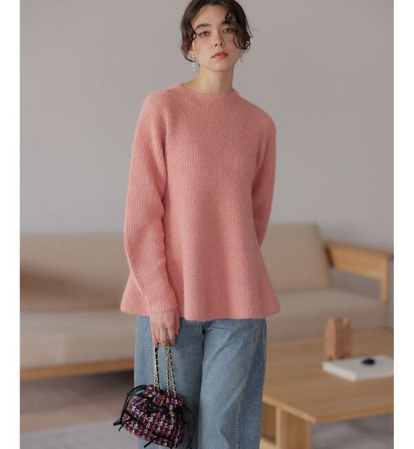 組曲「へアリーヤーン フレア ニット」|ニット・セーター|