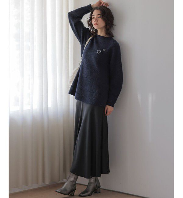 組曲「へアリーヤーン フレア ニット」|ニット・セーター|