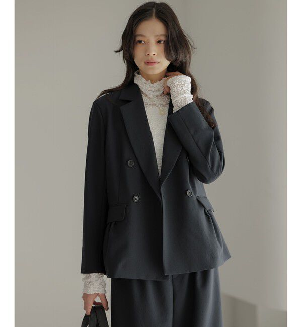 組曲「シュットクロス ジャケット」|テーラードジャケット|ネイビー系