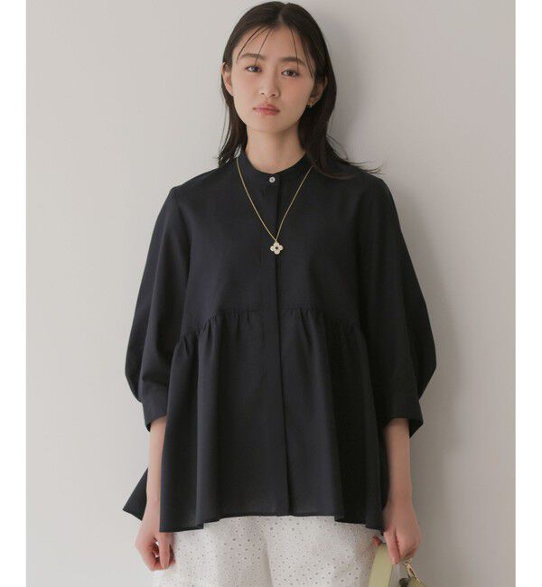 組曲「ニューリヨセルシャーティングペプラム ブラウス」|シャツ・ブラウス|