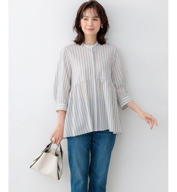 組曲「ニューリヨセルシャーティングペプラム ブラウス」|シャツ・ブラウス|