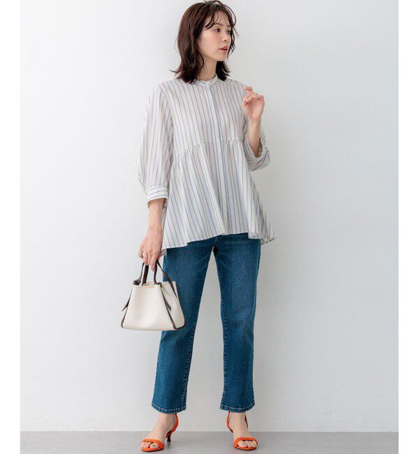 組曲「ニューリヨセルシャーティングペプラム ブラウス」|シャツ・ブラウス|