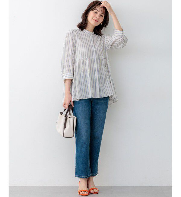 組曲「ニューリヨセルシャーティングペプラム ブラウス」|シャツ・ブラウス|