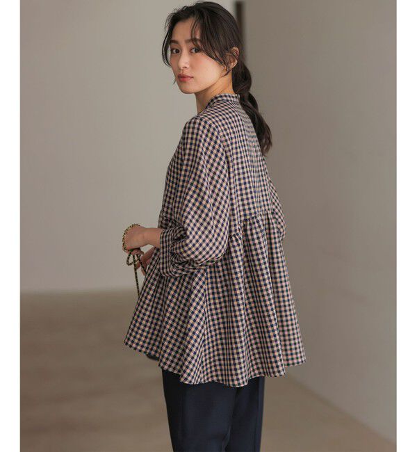 組曲「ニューリヨセルシャーティングペプラム ブラウス」|シャツ・ブラウス|