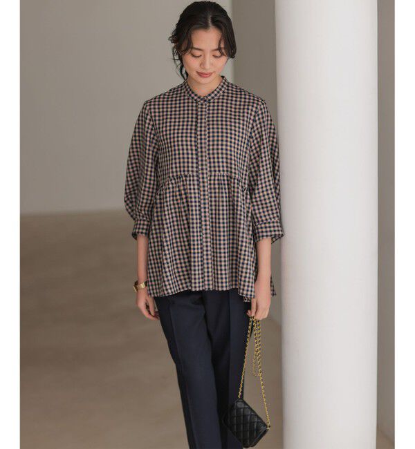 組曲「ニューリヨセルシャーティングペプラム ブラウス」|シャツ・ブラウス|