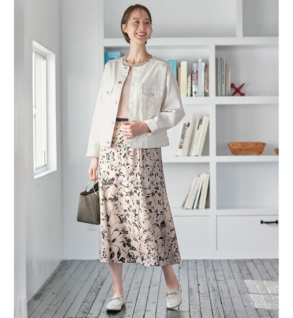 自由区「【ご好評につき追加生産・洗える】USUKARU DENIM ノーカラージャケット」|デニムジャケット|