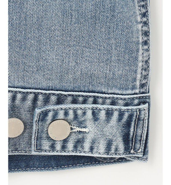 自由区「【ご好評につき追加生産・洗える】USUKARU DENIM ノーカラージャケット」|デニムジャケット|