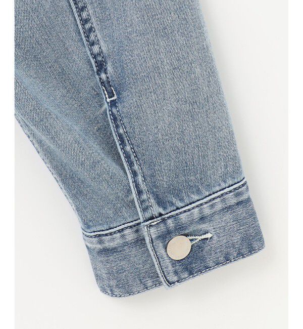 自由区「【ご好評につき追加生産・洗える】USUKARU DENIM ノーカラージャケット」|デニムジャケット|