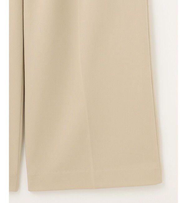 自由区「【洗える】ライトフィールジャージータックワイド パンツ」|その他|