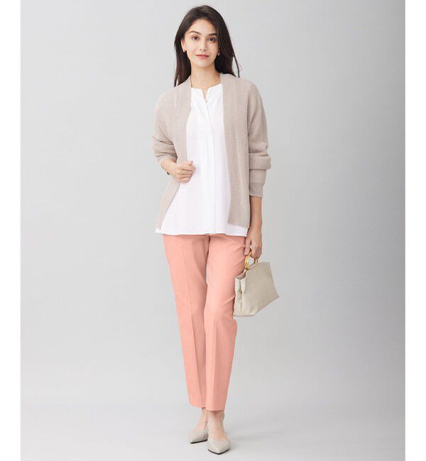 自由区「【接触冷感・UVカット・吸水速乾】シェルタリングオックステーパード パンツ」|その他|