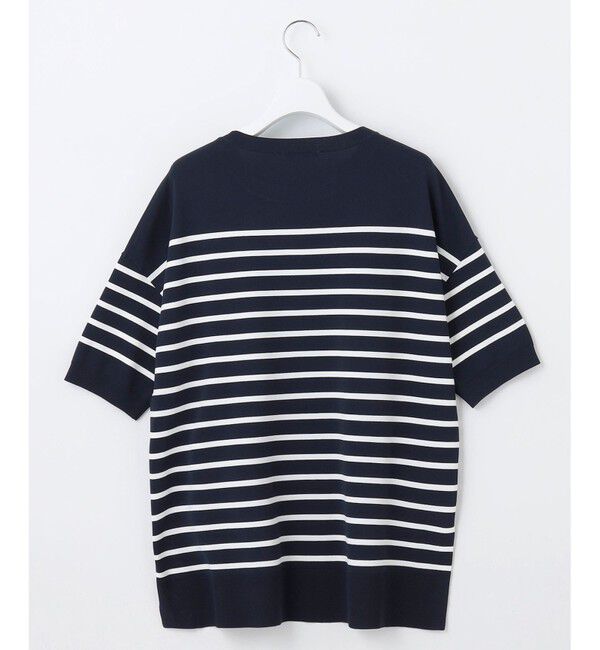 自由区「【接触冷感・UVカット・WEB限定カラーあり】クレープストレッチプルオーバー ニット」|ニット・セーター|