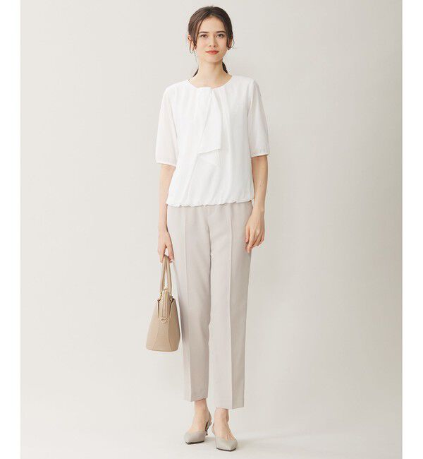 自由区「【セットアップ対応・UVカット・接触冷感・洗える】ライトストレッチテーパード パンツ」|その他|