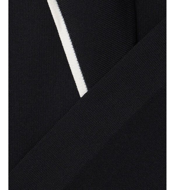 自由区「【カタログ掲載・接触冷感・UVカット・洗える】クレープストレッチフレアスリーブ ニット」|ニット・セーター|