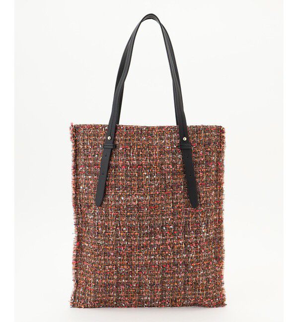 自由区「ラメノットファンシーツイードトート バッグ」|トートバッグ|