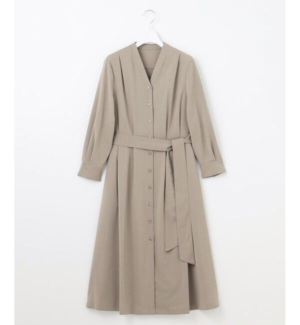 自由区「【接触冷感・UVカット・吸水速乾・洗える】ドライタッチファンクショナル ワンピース」|ワンピース|