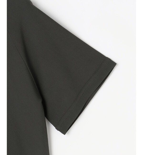 自由区「【接触冷感・UVカット・洗える】クレープストレッチAライン ニット」|ニット・セーター|