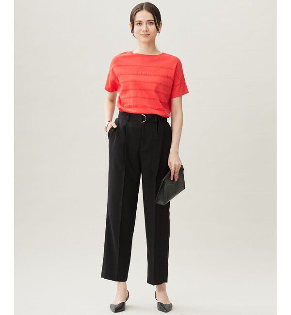 自由区「【セットアップ対応】ライトリネンライクテーパード パンツ」|その他|