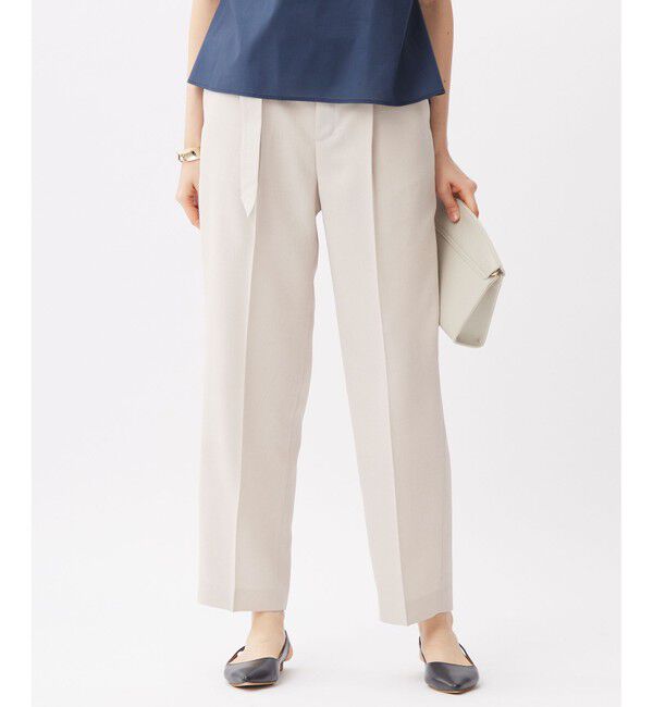 自由区「【セットアップ対応】ライトリネンライクテーパード パンツ」|その他|ｻﾝﾄﾞﾍﾞ