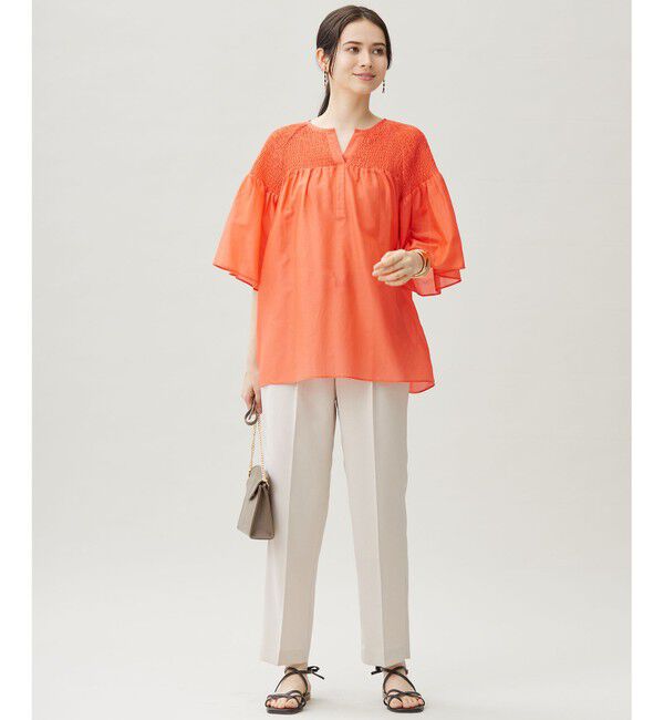 自由区「【セットアップ対応】ライトリネンライクテーパード パンツ」|その他|