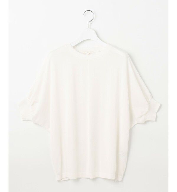 自由区「ドレーピードルマンスリーブ ニットソー」|Tシャツ・カットソー|