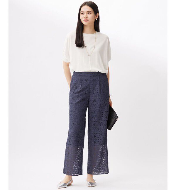 自由区「ドレーピードルマンスリーブ ニットソー」|Tシャツ・カットソー|