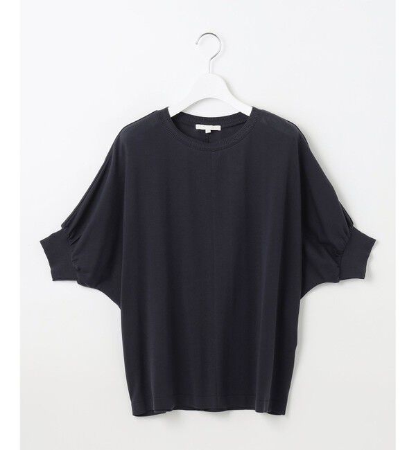 自由区「ドレーピードルマンスリーブ ニットソー」|Tシャツ・カットソー|