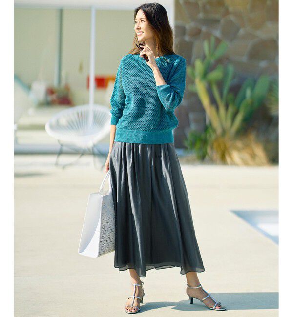 自由区「【カタログ掲載・巾着袋付き・A4サイズ収納可】パンチングレース トート」|トートバッグ|