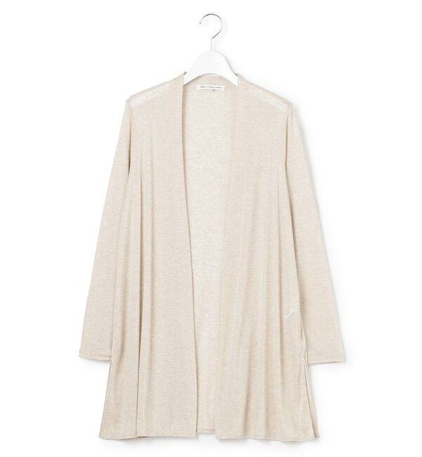 23区「【UVケア/接触冷感】マルチ機能 シアー ロング カーディガン」|カーディガン|