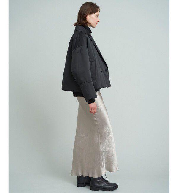 23区「【SACRA】パディングタフタ ショートコート」|ダウン|