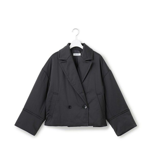 23区「【SACRA】パディングタフタ ショートコート」|ダウン|