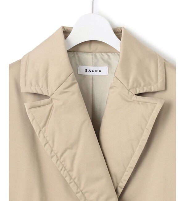 23区「【SACRA】パディングタフタ ショートコート」|ダウン|