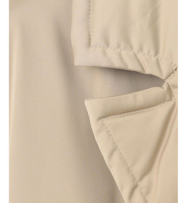 23区「【SACRA】パディングタフタ ショートコート」|ダウン|