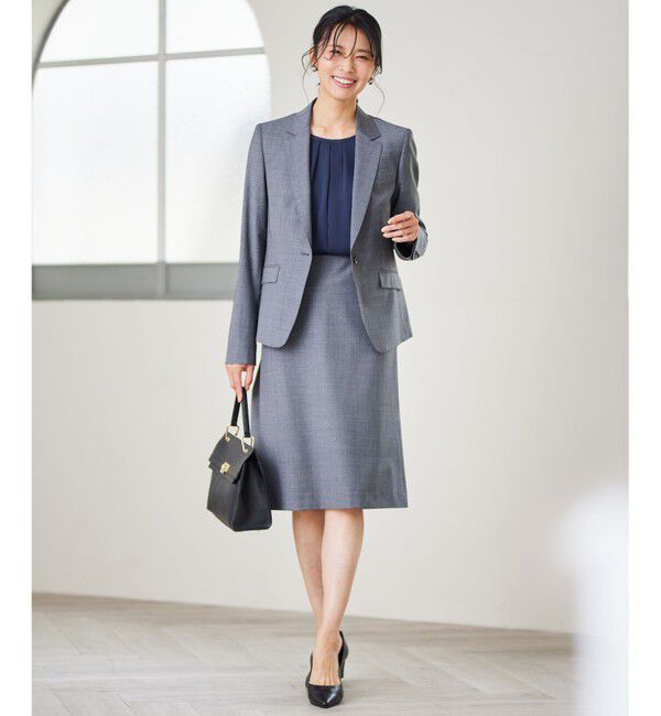 23区「【セットアップ対応】ラフィーネウール タイトスカート」|スカート|