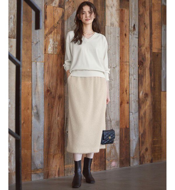 23区「【SLOW/一部店舗限定】ツッキリジャカード スカート」|スカート|