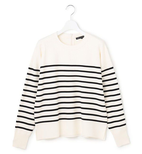 23区「【洗える】ヴィスコースストレッチ ミラノリブ ニット」|ニット・セーター|