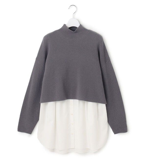 23区「【洗える】レイヤードコンビ ニット」|ニット・セーター|