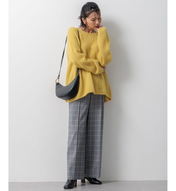 23区「ブラッシュドアルパカ ニット」|ニット・セーター|