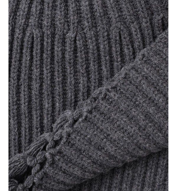 23区「【SLOW/一部店舗限定】ニットトータル フリンジ ネックウォーマ―」|その他|