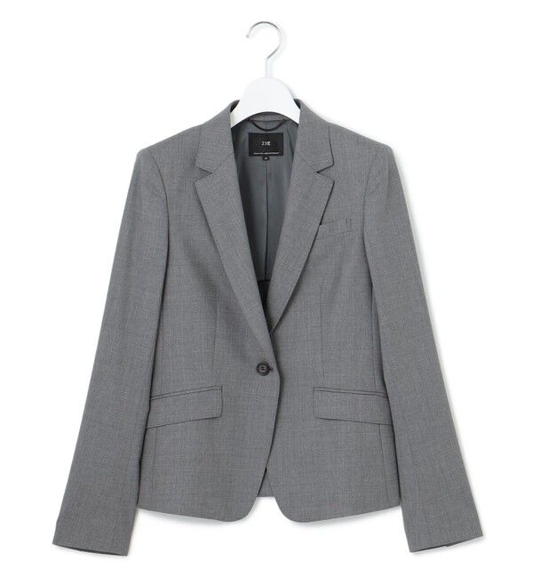 23区「【セットアップ対応】ラフィーネウール 一つ釦 ジャケット」|テーラードジャケット|