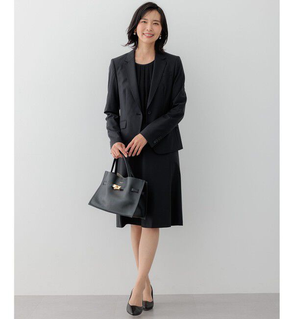 23区「【セットアップ対応】ラフィーネウール 一つ釦 ジャケット」|テーラードジャケット|