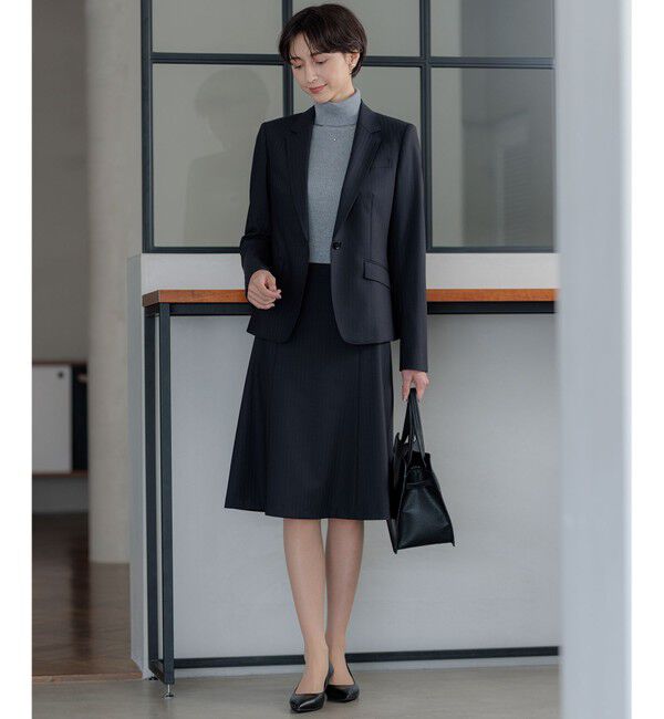 23区「【セットアップ対応】ラフィーネウール 一つ釦 ジャケット」|テーラードジャケット|