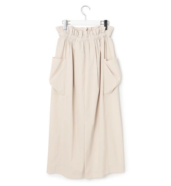 23区「【撥水加工/洗える】ブライトタフタ ドロスト スカート」|スカート|