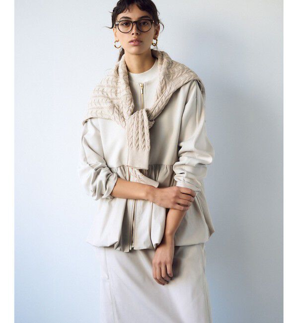 23区「【撥水加工/洗える】ブライトタフタ ドロスト スカート」|スカート|