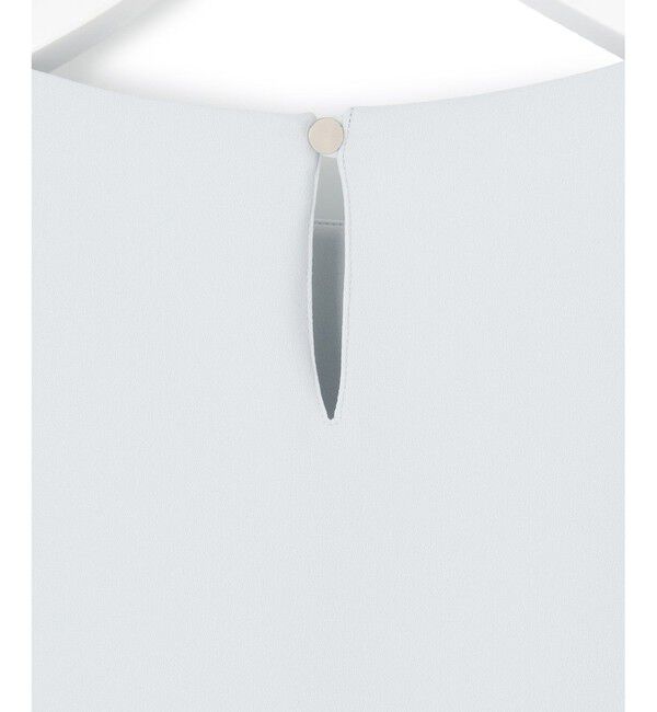 23区「【吸水速乾/UVカット/接触冷感】ストレッチジョーゼット  ケープデザイン カットソー」|Tシャツ・カットソー|