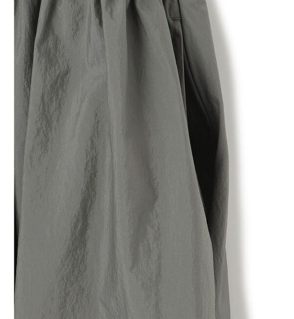 23区「【洗える】ブライトナイロンワッシャー ニットコンビワンピース」|ワンピース|