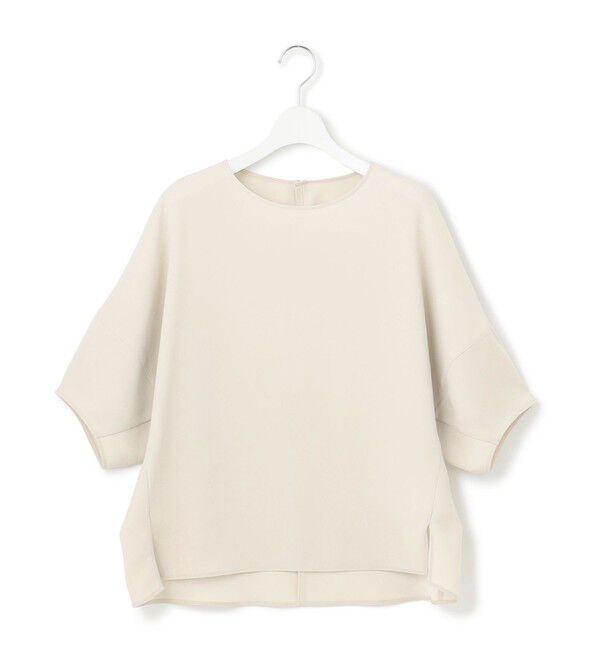 23区「【吸水速乾/UVカット/接触冷感】ストレッチジョーゼット ランタンスリーブ カットソー」|Tシャツ・カットソー|