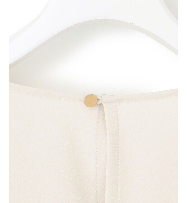 23区「【吸水速乾/UVカット/接触冷感】ストレッチジョーゼット ランタンスリーブ カットソー」|Tシャツ・カットソー|