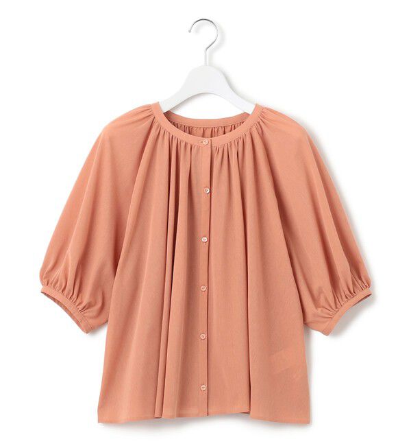 23区「【洗える】クリアトリコットジャージー ティアードデザイン カットソー」|Tシャツ・カットソー|